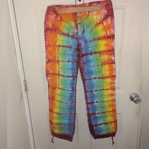 Wet Seal Tie-Dye Pants